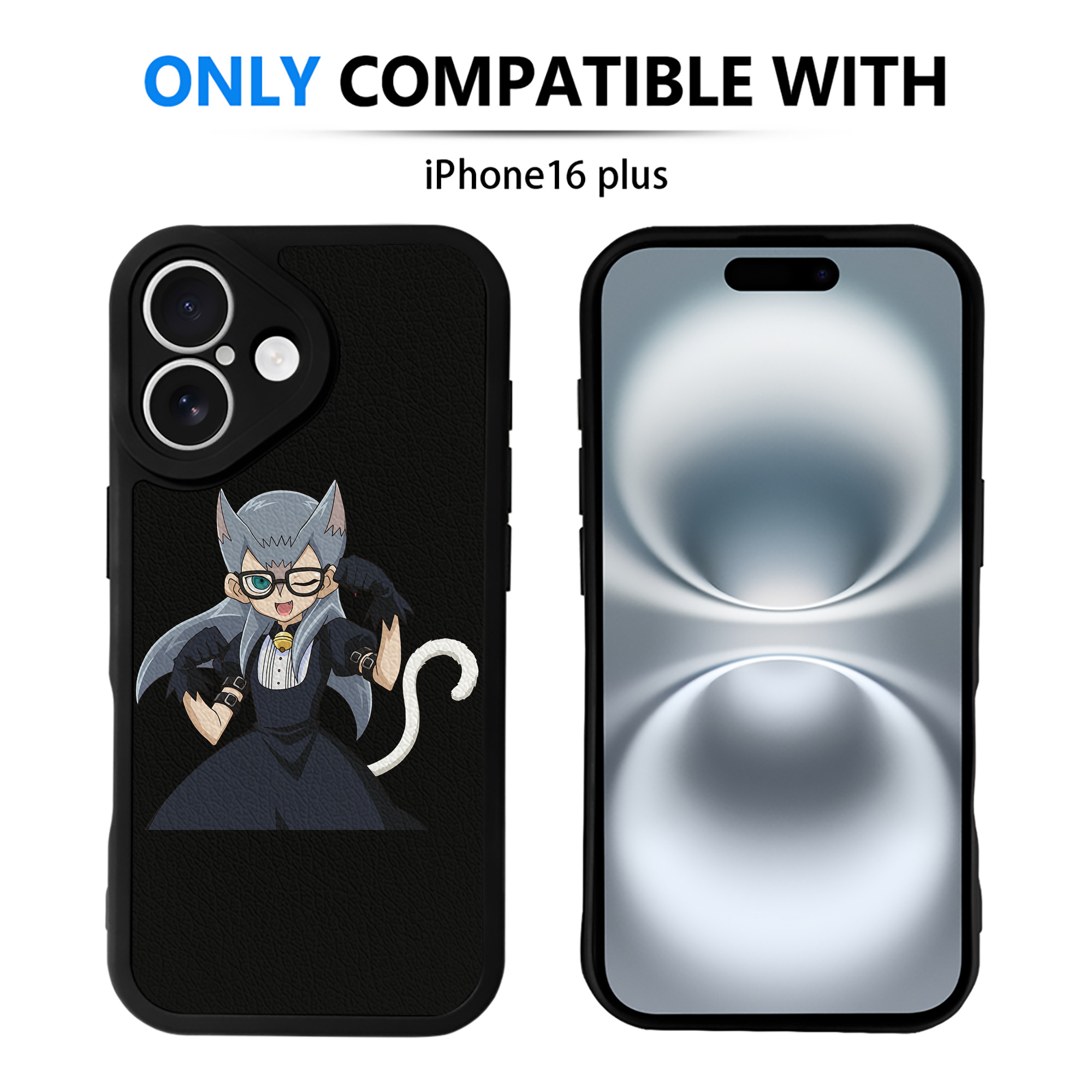 遊☆戯☆王 Yu-Gi-Oh! 【iPhone 16シリーズ対応】シリコンスマホケース（レザー調） 材質：シリコン